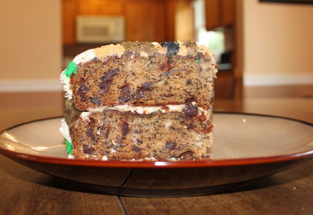 American Chocolate Chip Banana Cake 1 Dessert