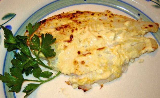 American Flounder With Parmesan Crust Dinner