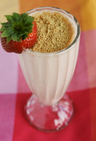 American Sonic Strawberry Cheesecake Shake Dessert