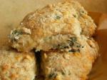 American Cheese and Basil Giant Scones Dessert