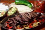Mexican Southwestern Flat Iron Steak Fajitas Appetizer