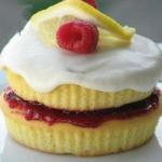 Lemon Cake and Raspberries recipe