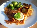 Australian Parmesan Plaice or Flounder Dinner