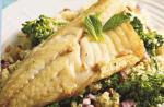 Sea Bass with Couscous recipe