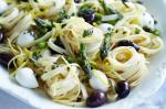 Australian Linguine Salad With Bocconcini And Lemon Vinaigrette Recipe Appetizer
