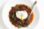 Australian Panfried Beans With Poached Egg And Parsley Recipe Dessert