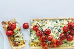 Australian Spanakopita Tarts With Roasted Cherry Tomatoes Recipe Appetizer