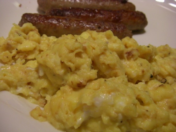 Australian Fluffy Scrambled Eggs  Lightened up a Bit Appetizer