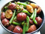 American Potato and Green Bean Salad With Balsamic Vinaigrette Dinner