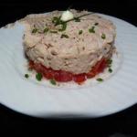 Canadian Medallion of Tuna in the Tomato Appetizer