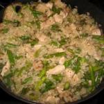 Italian Risotto with Chicken and Asparagus Recipe Dinner