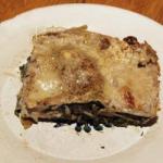 Italian Lasagna with Spinach and Gorgonzola Dinner