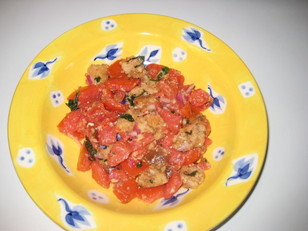 American Panzanella Ala Reeni Appetizer