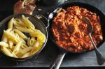 Italian Penne With Italian Sausage Ragu Recipe Appetizer