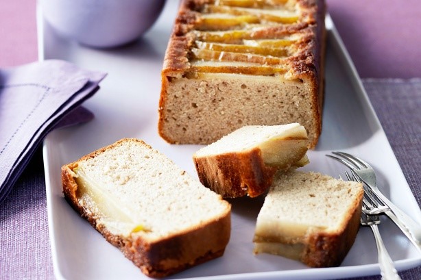 American Ginger And Pear Upsidedown Cake Recipe Dessert