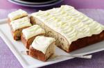 American Frosted Banana And Walnut Cake Recipe Appetizer