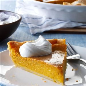 American Squash Custard Pie 1 Dessert