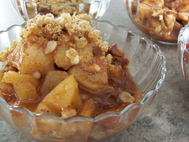 American Awesome Apple Crisp Dessert