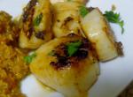 French Sea Scallops With Sauce Meuniere Appetizer
