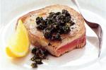 American Panfried Tuna With Salsa Verde Recipe Dinner