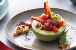 American Avocado Tomato Walnut and Crisp Pancetta Salad Recipe Appetizer