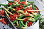 American Mixed Beans With Roasted Capsicum And Pine Nuts Recipe Appetizer