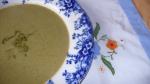 British English Cream of Sorrel Herb Soup Appetizer