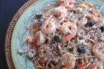 British Lindas Shrimp and Pasta Saute Dinner