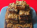 Canadian Chocolate Filled Walnutoatmeal Bars Dessert