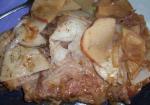 Australian Pork Chops With Potatoes and Onions Dinner