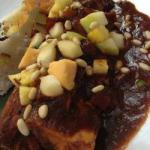 American Mole of Tamarindo with Peach Dinner