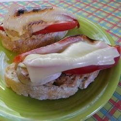 Australian Baked Vegetables Toast Appetizer