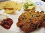 British Black Bean Corn and Cheddar Fritters 3 Appetizer