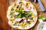 Canadian Salmon Potato and Caper Pizzas Recipe Appetizer