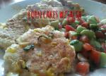 American Corn Pancakes With Salsa Appetizer