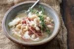 American Ham Bean And Cabbage Soup Recipe Appetizer