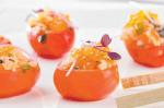 American Tomatoes Stuffed With Smoked Salmon And Capers Recipe Appetizer