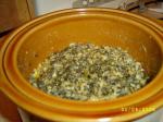 American Crock Pot Cheesy Spinach Dinner
