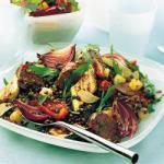 British Lentilsdeer Sausage Salad Dessert