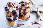 British Panettone Chocolate And Cherry Trifle Recipe Dessert