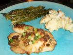 American Baked Sole and Roasted Asparagus With Sesame Dinner