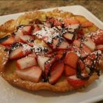 American Sarah s Strawberry Banana and Chocolate Puffy Pancake Breakfast