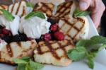 Grilled Angel Food Cake With Fresh Fruit Salsa recipe