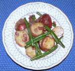 Pan Sauteed Potatoes  Green Beans recipe