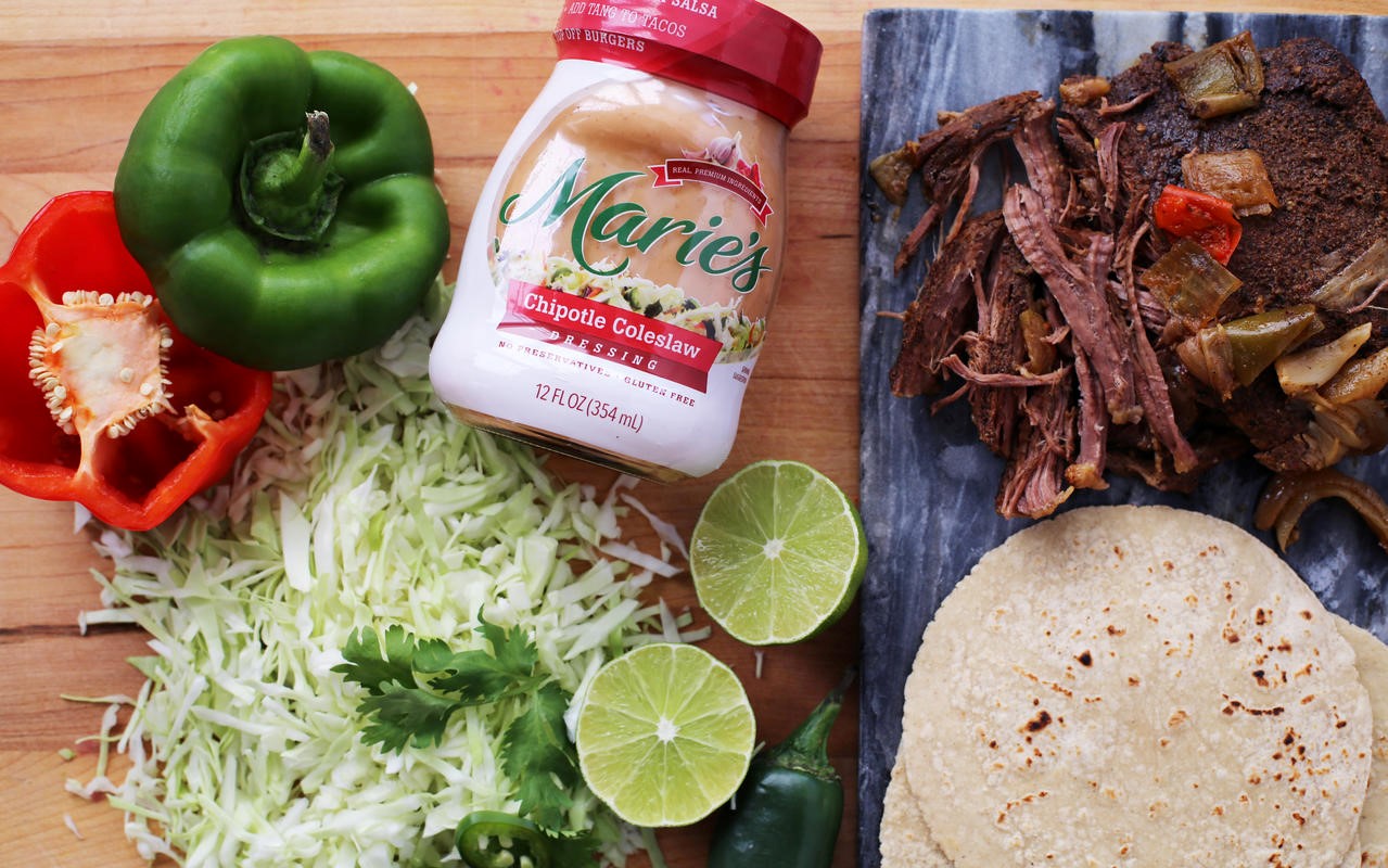 American Maries Registered  Steak Carnitas and Chipotle Coleslaw Recipe Appetizer