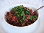 Chilean Chile Con Carne With Red Beans Dinner
