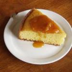 Australian Cake of Polenta and Its Sauce to the Orange Dessert