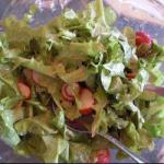 Australian Green Salad to the Sauce Herb Vinaigrette Appetizer