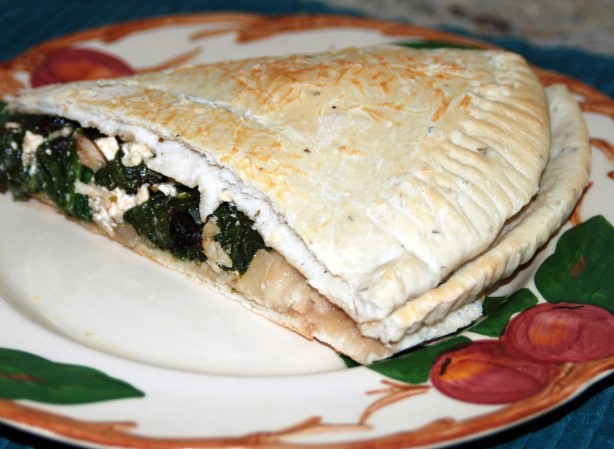 Australian Spinach and Fetastuffed Focaccia Appetizer