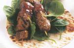British Madras Beef Skewers Recipe Appetizer